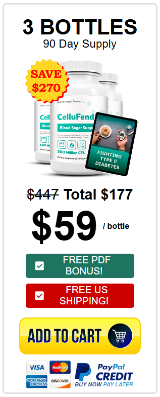 Buy CelluFend 3 Bottles